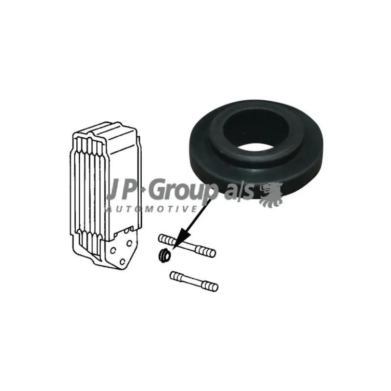 Joint, radiateur d'huile JP GROUP 8113550300