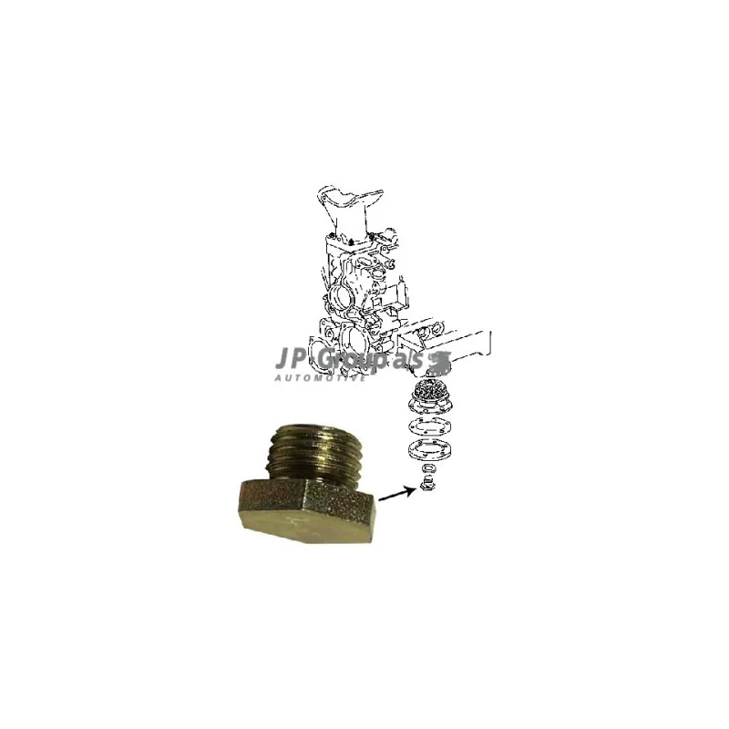 Vis-bouchon, carter d'huile JP GROUP 8113800200