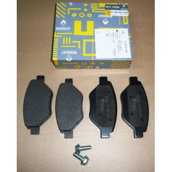 Jeu de 4 plaquettes de frein avant OE 410609192R