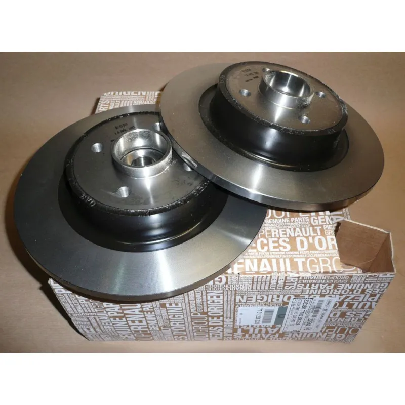 Jeu de 2 disques de frein arrière OE 7701206328