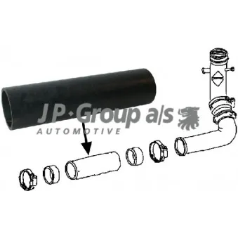 Goulotte de remplissage, réservoir de carburant JP GROUP 8115650302