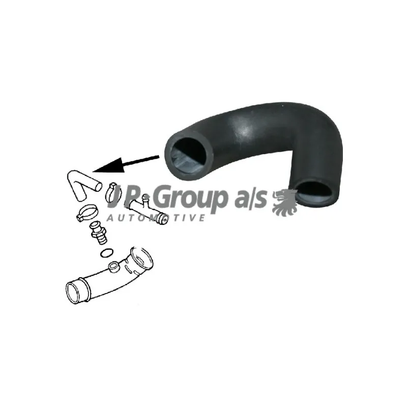 Tuyau de ventilation, réservoir de carburant JP GROUP 8115652306