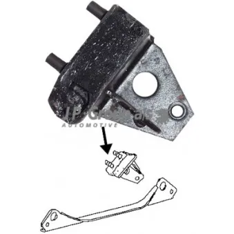 Support moteur arrière gauche JP GROUP 8117900470