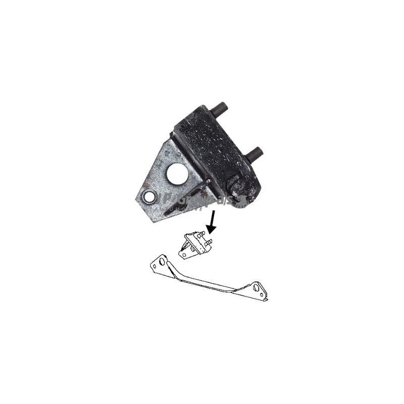 Support moteur arrière droit JP GROUP 8117900480