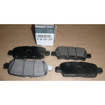 Jeu de 4 plaquettes de frein arrière OE 440605435R