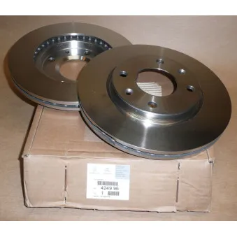 Jeu de 2 disques de frein avant OE 424996