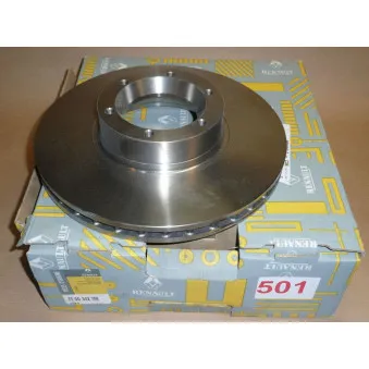 Jeu de 2 disques de frein avant OE 7700302128
