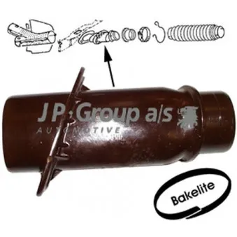 Conduit d'air chaud JP GROUP 8123500270