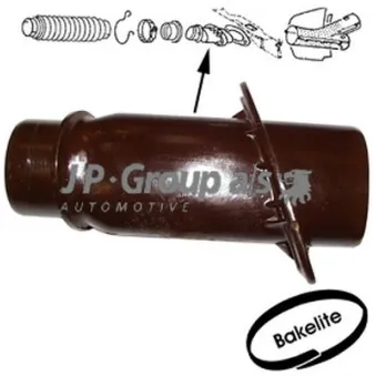 Conduit d'air chaud JP GROUP 8123500280