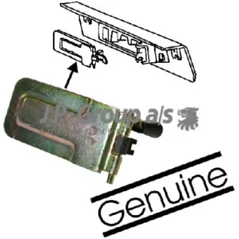 Caisse de volets de chauffage JP GROUP 8128000172