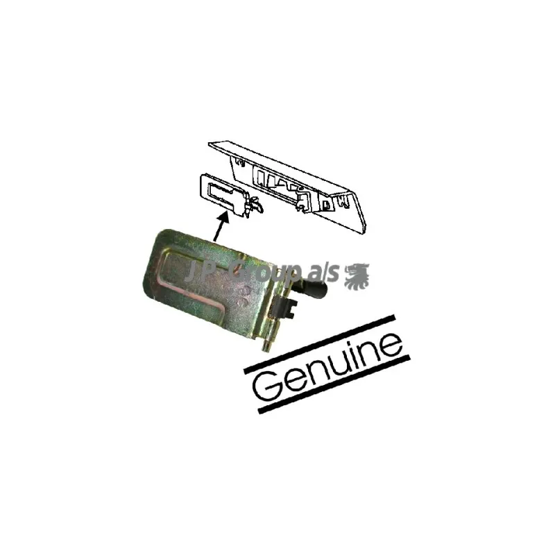 Caisse de volets de chauffage JP GROUP 8128000172