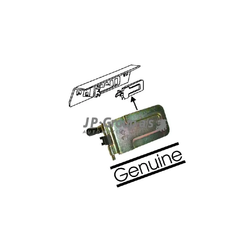 Caisse de volets de chauffage JP GROUP 8128000182