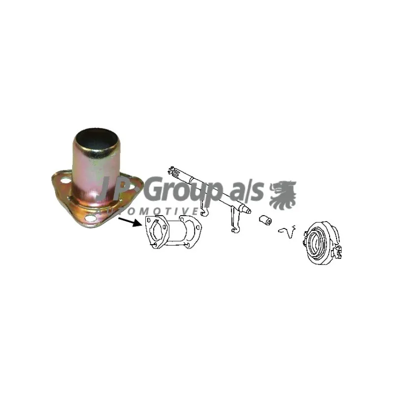 Douille de guidage, embrayage JP GROUP 8130300100