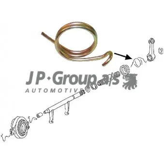 Ressort, commande d'embrayage JP GROUP 8131000400