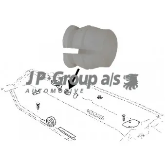 Douille, levier de vitesse JP GROUP 8131500206