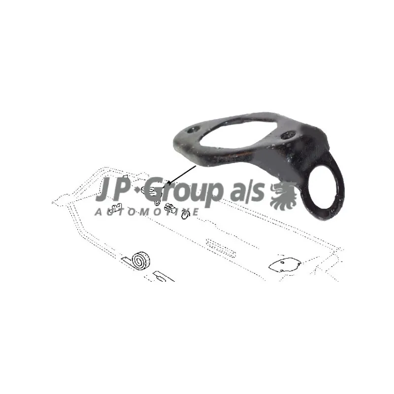Douille, levier de vitesse JP GROUP 8131600806
