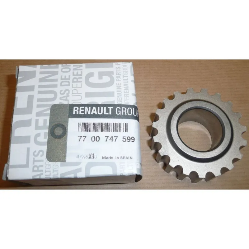Roue dentée, vilebrequin OE 7700747599