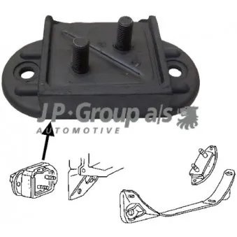 Suspension, boîte de vitesse manuelle JP GROUP 8132400400