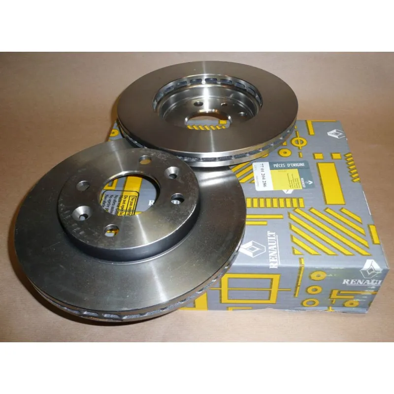Jeu de 2 disques de frein avant OE 7701204286