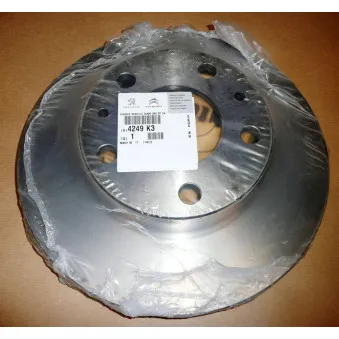 Jeu de 2 disques de frein avant OE 4249K3