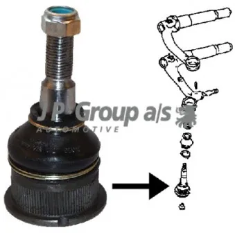 Rotule de suspension JP GROUP 8140300300