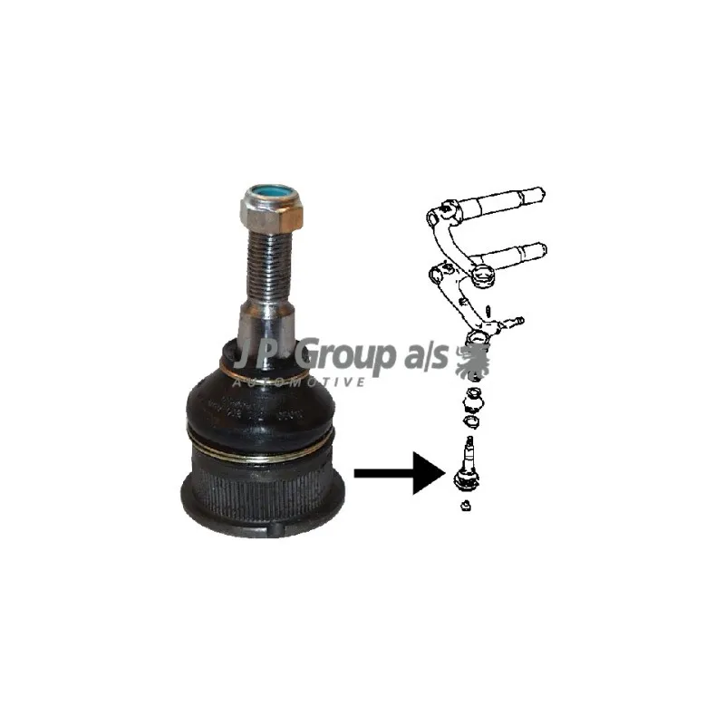 Rotule de suspension JP GROUP 8140300300