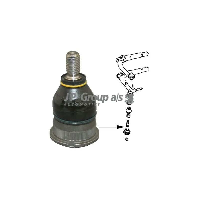 Rotule de suspension JP GROUP 8140300400