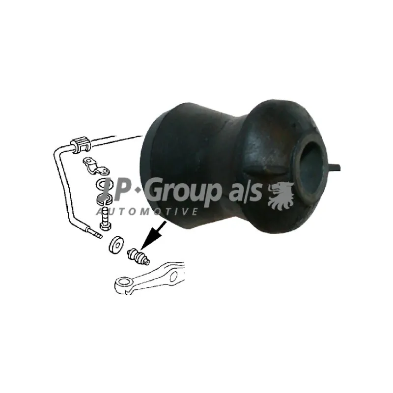 Coussinet de palier, stabilisateur JP GROUP 8140600200