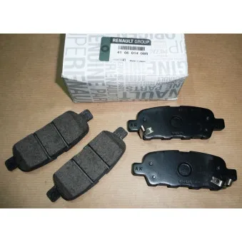 Jeu de 4 plaquettes de frein arrière OE 410601408R