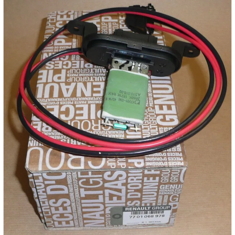 Régulateur, pulseur d'air habitacle OE 7701068978