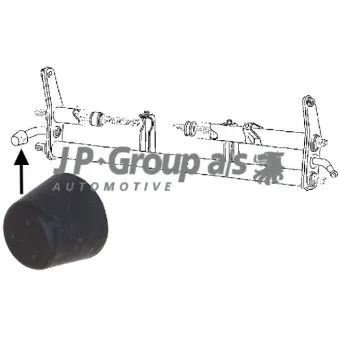 Butée élastique, suspension JP GROUP 8142251306