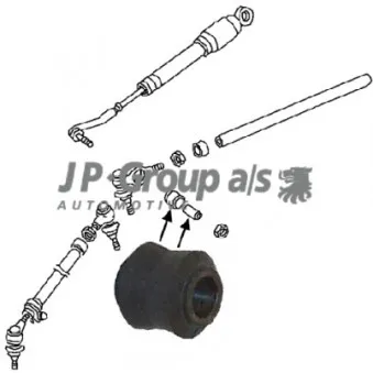 Douille, amortisseur JP GROUP 8145050106
