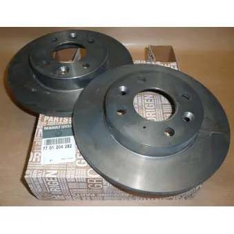 Jeu de 2 disques de frein avant OE 7701204282