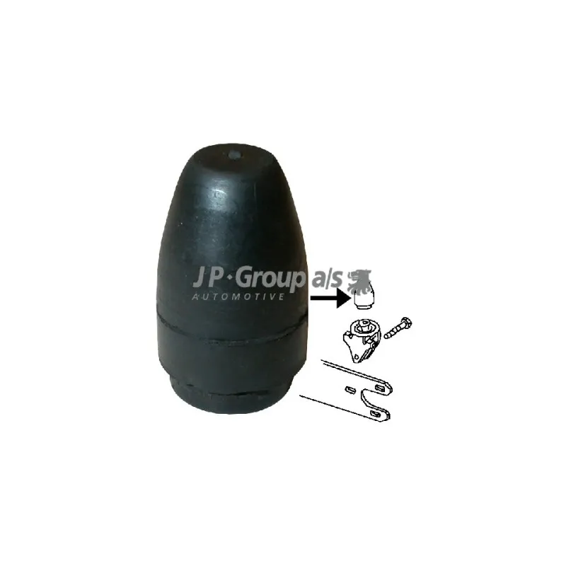 Butée élastique, suspension JP GROUP 8150050100