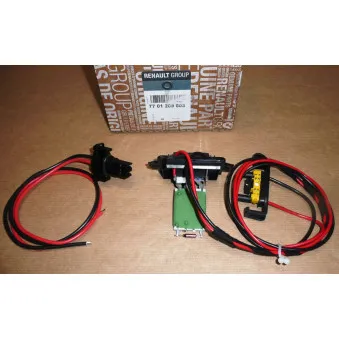 Résistance de série, moteur électrique-ventilateur du radiat OE 7701209803