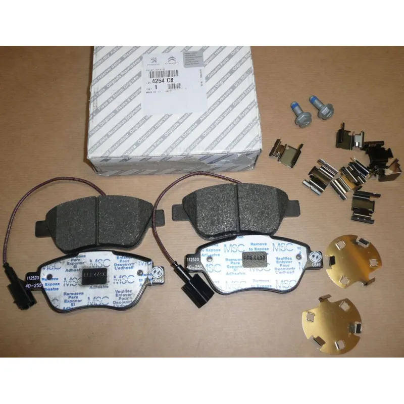 Jeu de 4 plaquettes de frein avant OE 4254C8