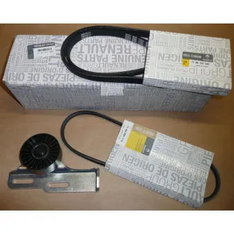 Jeu de courroies trapézoïdales à nervures OE 7701477565