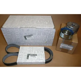 Jeu de courroies trapézoïdales à nervures OE 7701477526