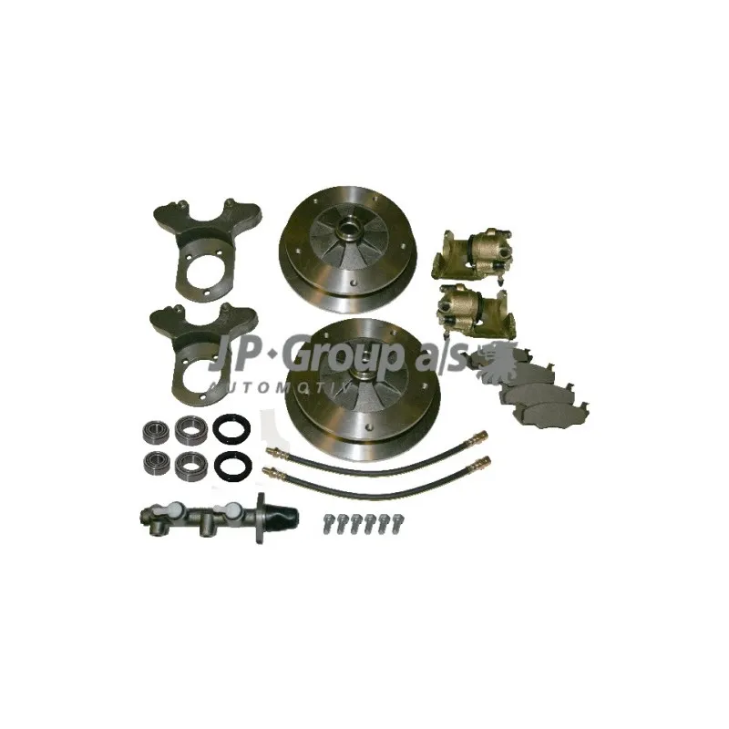 Kit de disques et plaquettes avant JP GROUP 8163300210