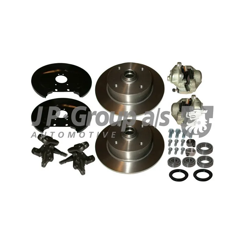 Kit de disques et plaquettes avant JP GROUP 8163300410