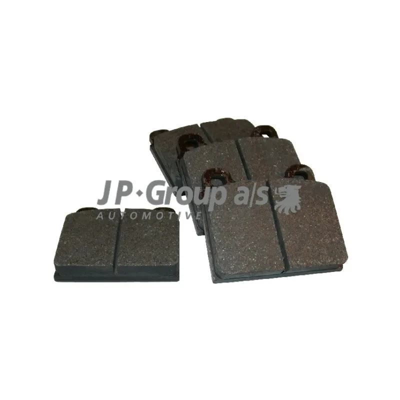 Jeu de 4 plaquettes de frein avant JP GROUP 8163601010