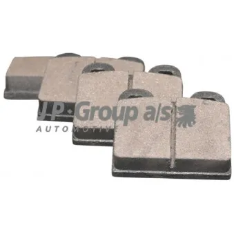Jeu de 4 plaquettes de frein arrière JP GROUP 8163601110