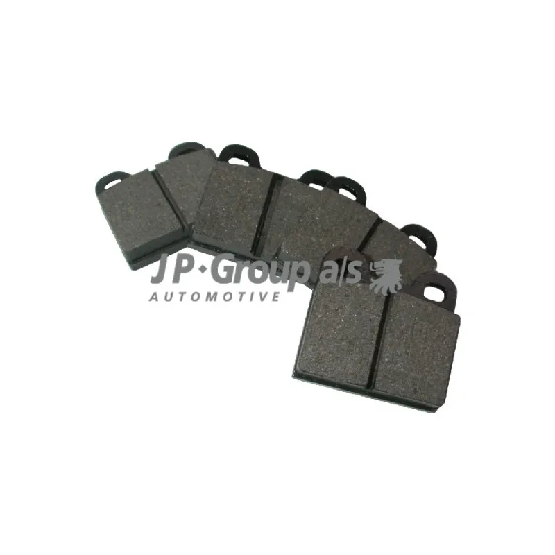 Jeu de 4 plaquettes de frein arrière JP GROUP 8163601112