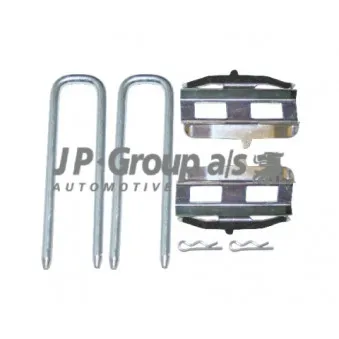 Kit d'accessoires, plaquette de frein JP GROUP 8164000510