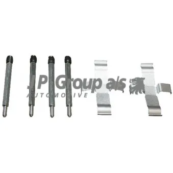 Kit d'accessoires, plaquette de frein JP GROUP 8164000710