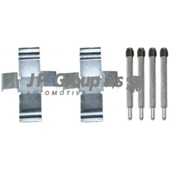 Kit d'accessoires, plaquette de frein JP GROUP 8164001510