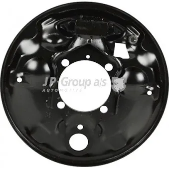 Déflecteur, disque de frein arrière gauche JP GROUP 8164300570