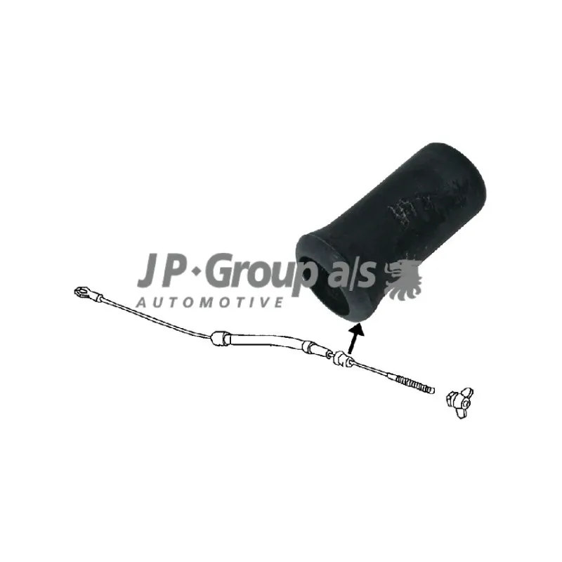 Tirette à câble, commande d'embrayage JP GROUP 8170250602
