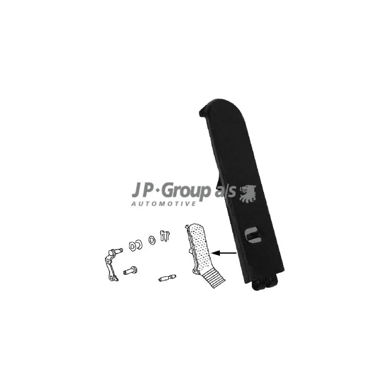 Revêtement de pédale, accélérateur JP GROUP 8172100206