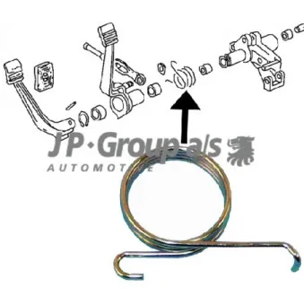 Ressort JP GROUP 8172150306
